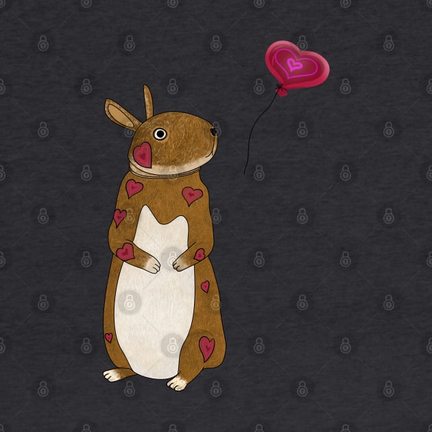 Valentine bunny by SnailAndCo